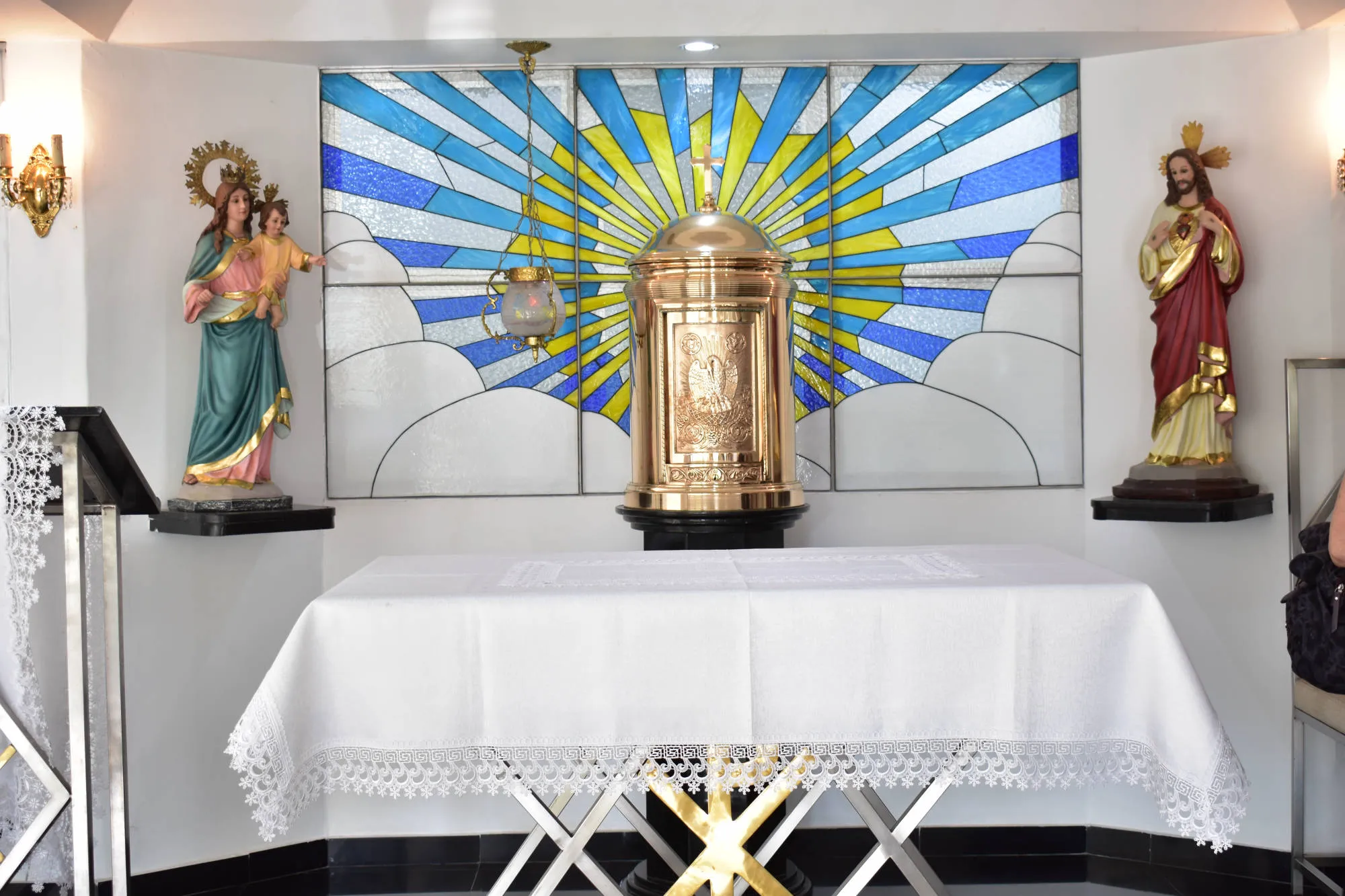 Altar de la capilla parroquial