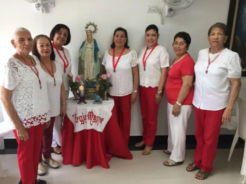 Encuentro de la Legión de María en la parroquia