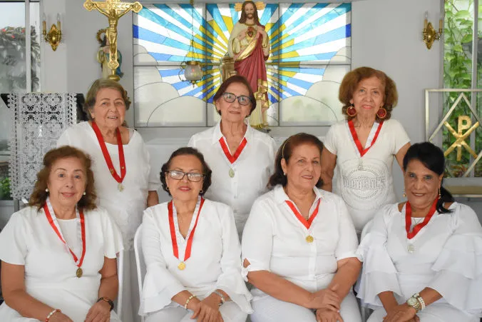 Imagen del Sagrado Corazón de Jesús en la parroquia